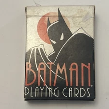 BATMAN THE ANIMATED SERIES Playing Cards DC COMICS 1992 Open Complete Set