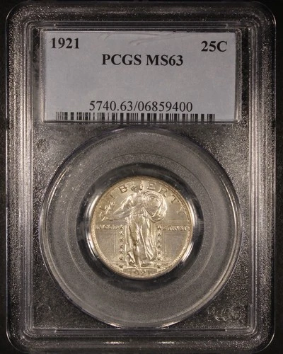 1921 Standing Liberty Quarter — photo from another recent sale