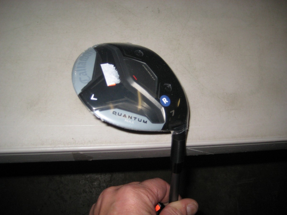 NEW Callaway Quantum Max Fairway 7 Wood 21 degree Denali graph