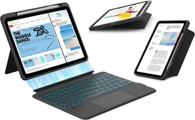 typecase Folio Duo iPad 11th 10th Gen Case Keyboard (11'' 2025 A16 & 10.9'' 2022)