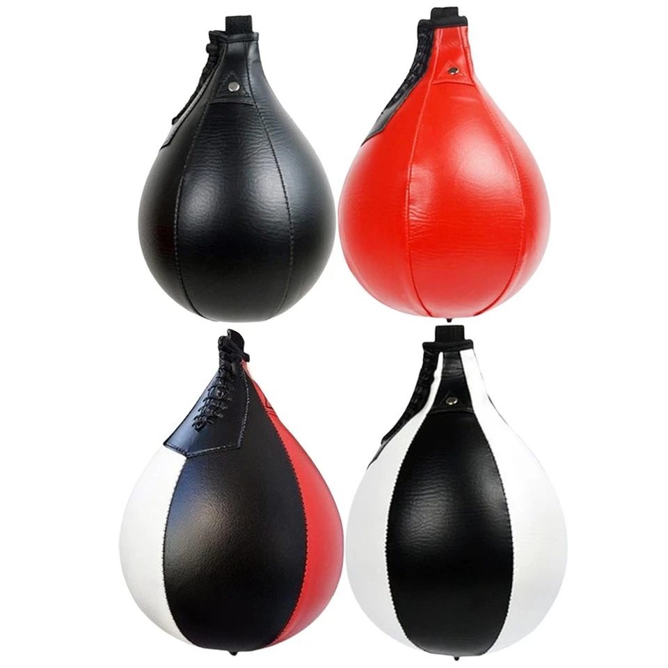 Boxing Ball Punch Bag Pear-Shaped Striking Bag Muay Punching Ball Hanging Boxing - Photo 1/1