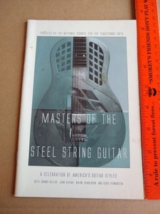 autographed Masters of the Steel String Guitar - Bellar - Cephas - Wiggins ++