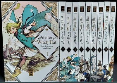   Atelier of Witch Hat (EMA Manga)  Nr. 1-10 zusammen (neu) auf deutsch