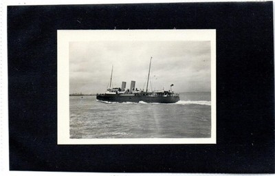 Vintage Foto eines Cross-Channel Packets in Southampton (C92266)