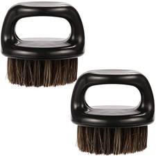 2-Pack Beard Brush for Men - Men's Beard Brush Essential Tool For Professional