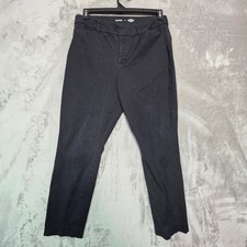 Old Navy High-Rise Pixie Skinny Pants Black Size 14 Secret-Smooth Pockets