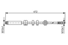 Flexible de frein Fiat CINQUECENTO