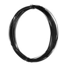 1mm Aluminum Craft Flat Wire,66Ft 0.3mm Thickness Armature Wire, Black