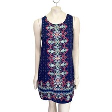 ARTISAN NY Ethnic Printed Sleeveless Shift Dress WOMEN'S 6