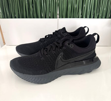 Nike React Infinity Run Flyknit 2 Triple Black for Sale