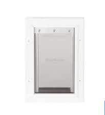 PetSafe Freedom Aluminum Pet Door Large  Open Box 