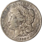 1890-CC Morgan Silver Dollar - Scratches