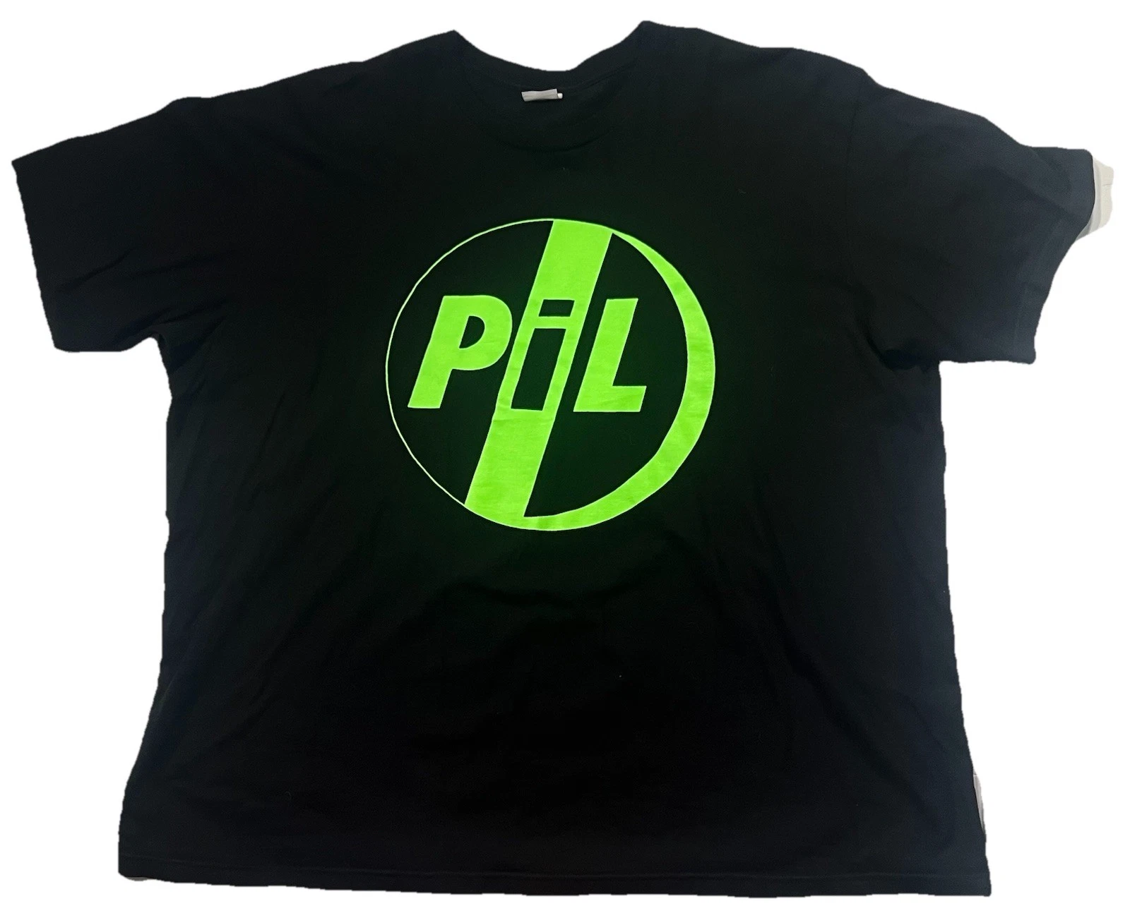 Tee shirt punk noir Supreme PiL Live In Tokyo Johnny Rotten GRAND image publique Ltd