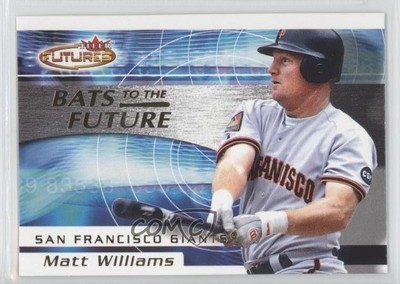 2001 Fleer Futures Bats to the Future Matt Williams #22BF 0o0