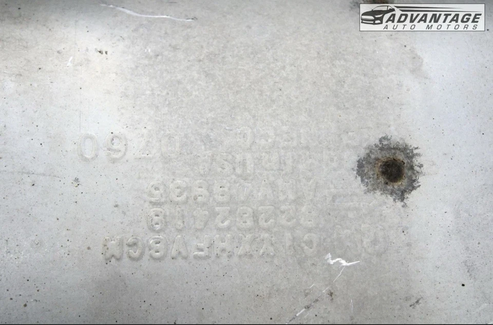 Chevrolet Traverse 2018-2023 3,6 L escape silenciador tubo resonador 85132449 OEM Foto 2 de 4