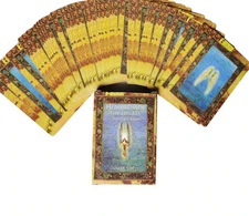 Healing With The Angels Oracle: Small Reprint Version 44 Cards & pdf guide NEW