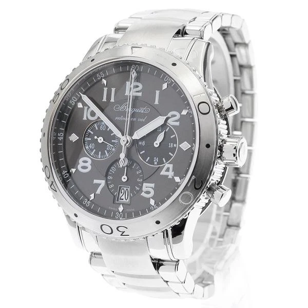 Breguet — Breguet Type XXI 3810ST/92/SZ9 43mm SS Gray Dial Automatic Watch #C2281