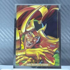 LOKI 2024 SkyBox Marvel Masterpieces '92 Platinum #50