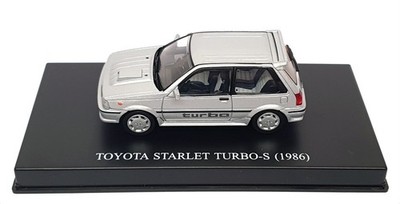 DISM 1/43 Scale Diecast 075210 - 1986 Toyota Starlet Turbo-S