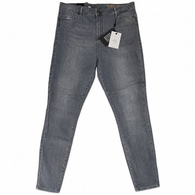 Vero Moda VM Sophia Damen Jeans XXL W34 L32 Skinny High Waist Grau NEU