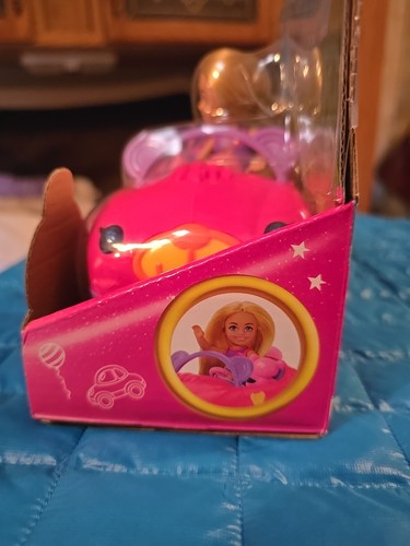 BARBIE Auto convertibile viola lilla con bambola (NUOVA E IMBALLATA) - Foto 5 di 14