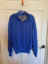 Footjoy Golf Men  s Lined Wool 1/4 Zip Pullover M