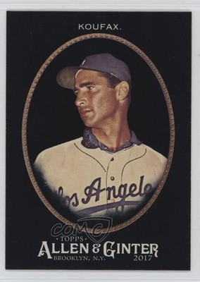 2017 Topps Allen & Ginter's X Sandy Koufax #150 HOF g5e