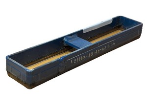 Heavy Duty Cutting Die 6-1/2" x 1-1/4" Square Corners Leather Tool - Steel