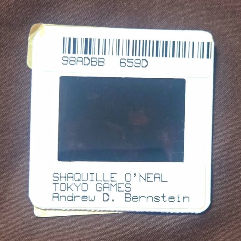 Andrew D. Bernstein Shaquille O'Neal Tokyo Games 35mm Color Film Slide