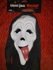 SCREAM GHOSTFACE SCARY MOVIE WASSUP RARE HALLOWEEN MASK - FUNNY HORROR COSTUME