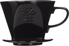 Ceramic Coffee Dripper (Black) for 2-4 Cups (#02005)