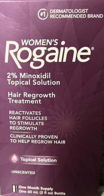 ROGAINE Women 2% Minoxidil Hair Regrowth Treatment 1 Month Exp 2/2028+