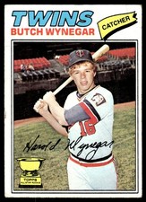 1977 Topps Butch Wynegar Rookie Minnesota Twins #175