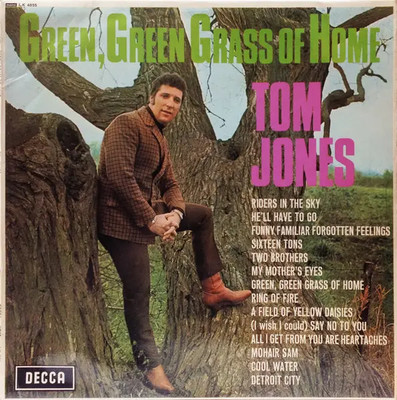 Tom Jones Green, Green Grass Of Home ALTERNATIVE COVER Decca Vinyl LP