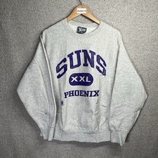 Vintage Phoenix Suns Sweatshirt Mens L 90s Basketball NBA Crewneck Pullover USA