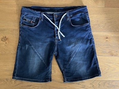 Alessandro Salvarini Bermuda Jeans Shorts blau 32