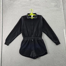 Victoria's Secret Women Romper S Black Long Sleeve NwT