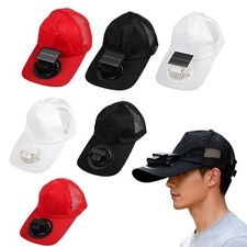 Sun Protection Summer Fan Sunhat Breathable Baseball Cap Outdoor Activities