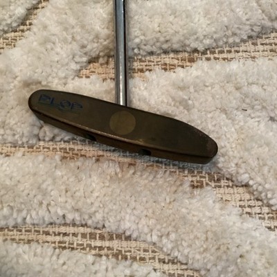 PLOP Blade Putter Golf Club Steel Shaft 34 in Brown Black Silver Single Club