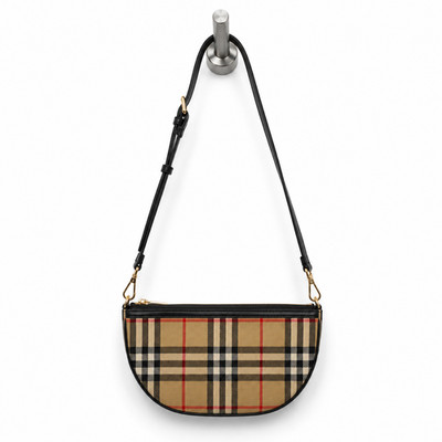 Burberry Olympia Small Shoulder Bag Nova Check Pattern