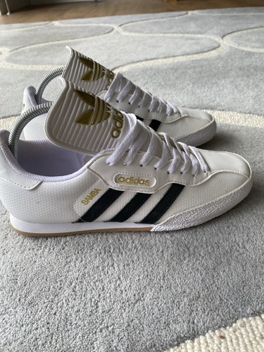 New Men’s Samba White Trainers ,size 8 - Picture 4 of 7