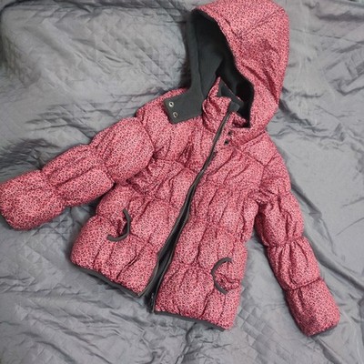 Jacke mit Kapuze Mädchen Gr. 7 Jahre Farbe Lila/Schwarz