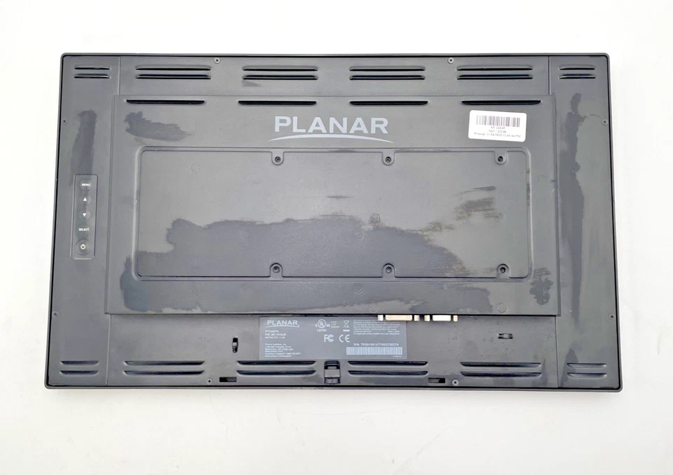 Planar PT2245PW 22" LCD Full HD Touchscreen LCD Monitor. TESTED NO CABLE/STAND - Image 2 of 4