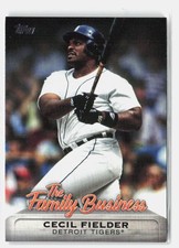 2019 Topps Update #FB-9 Cecil Fielder The Family Business