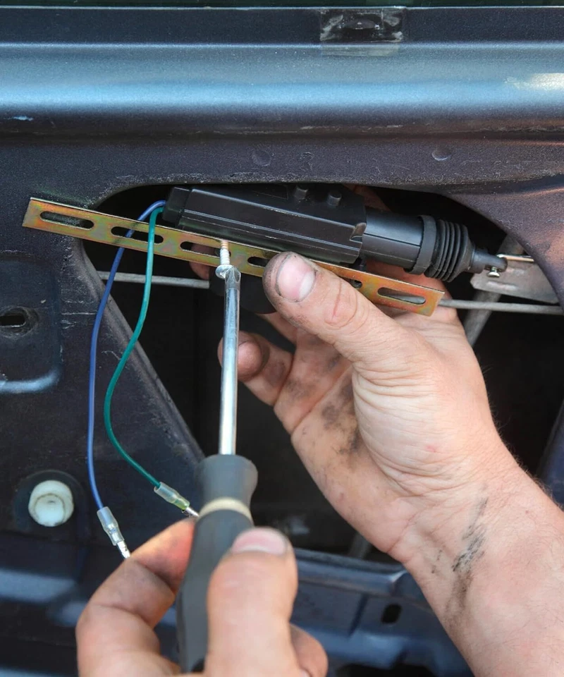 4x Universal Car Auto Heavy Duty Power Slave Door Lock Actuator Motor 2 Wire 12V - Image 3 of 4