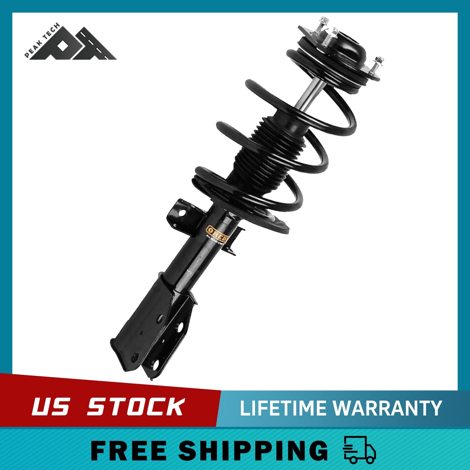 Front Strut & Spring for Buick Enclave Chevy Traverse GMC Acadia Saturn Outlook