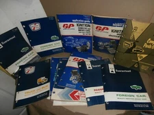 Vintage 1960's - 1980's Catalog Lot GP Guaranteed Parts Ignition Car Truck