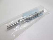 New 8" Braided Stainless Steel Flexible 0.65" Hose W/ 3/8" Tube Adapter Fittings
