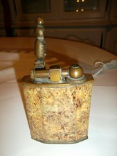  grand briquet de table ancien en laiton taxe MINISTERE DES FINANCES