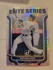 2022 Donruss Anthony Rizzo Elite Series Diamond Parallel Yankees ES-1